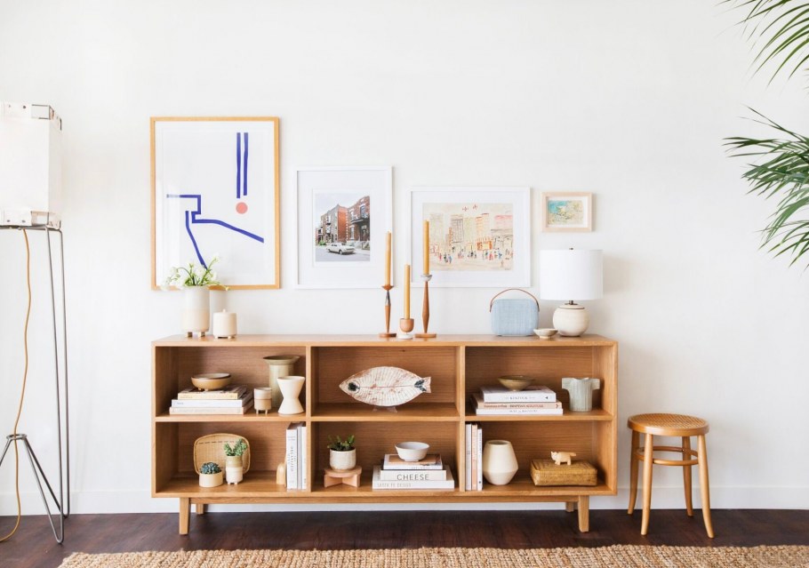 Полка в эко стиле