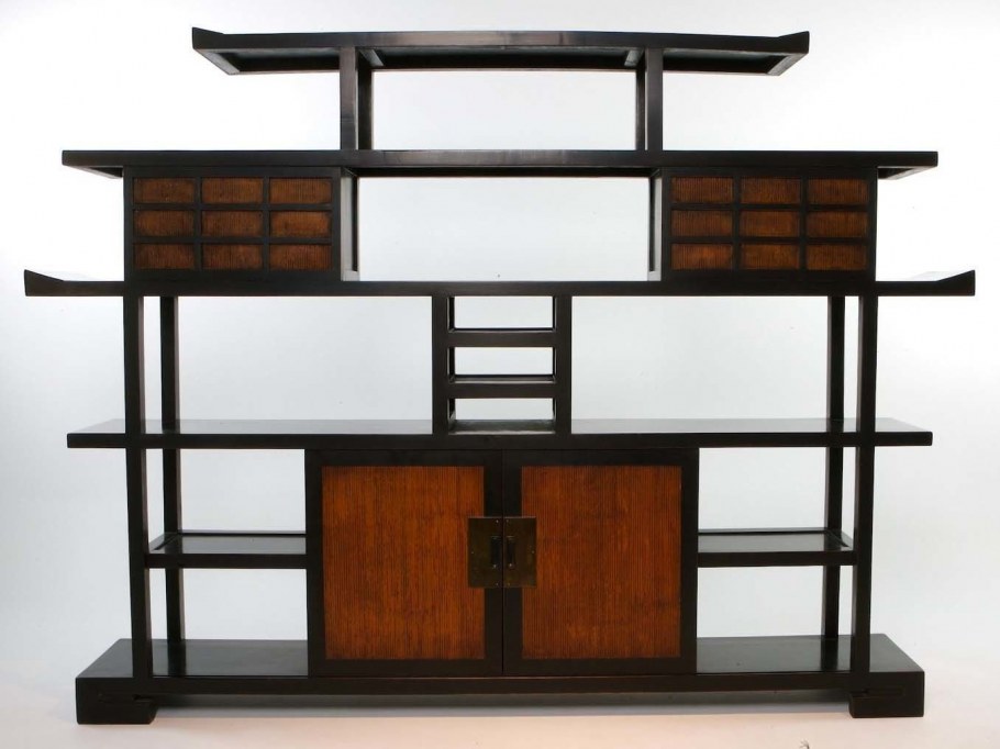 Полки в японском стиле