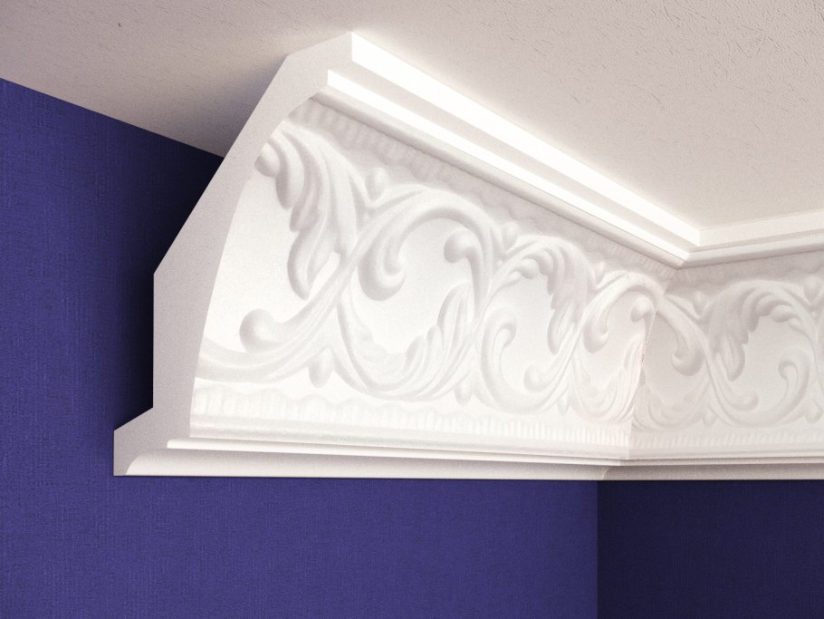 Карниз из полиуретана c303
