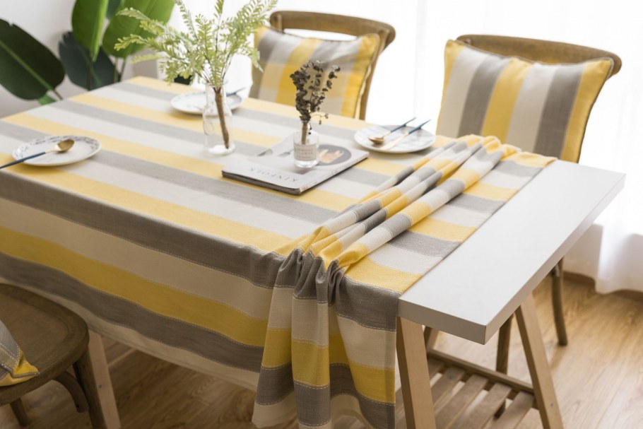 Скатерть на круглый кухонный стол