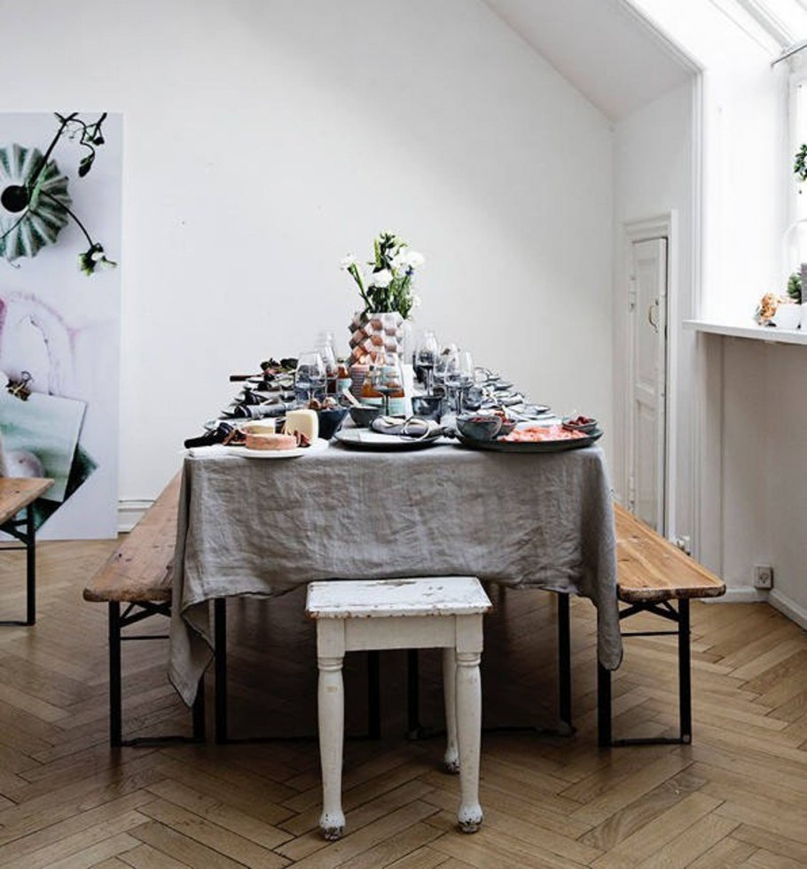 Скатерть в интерьере