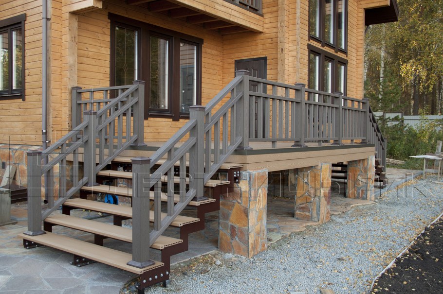 Лестница на террасу