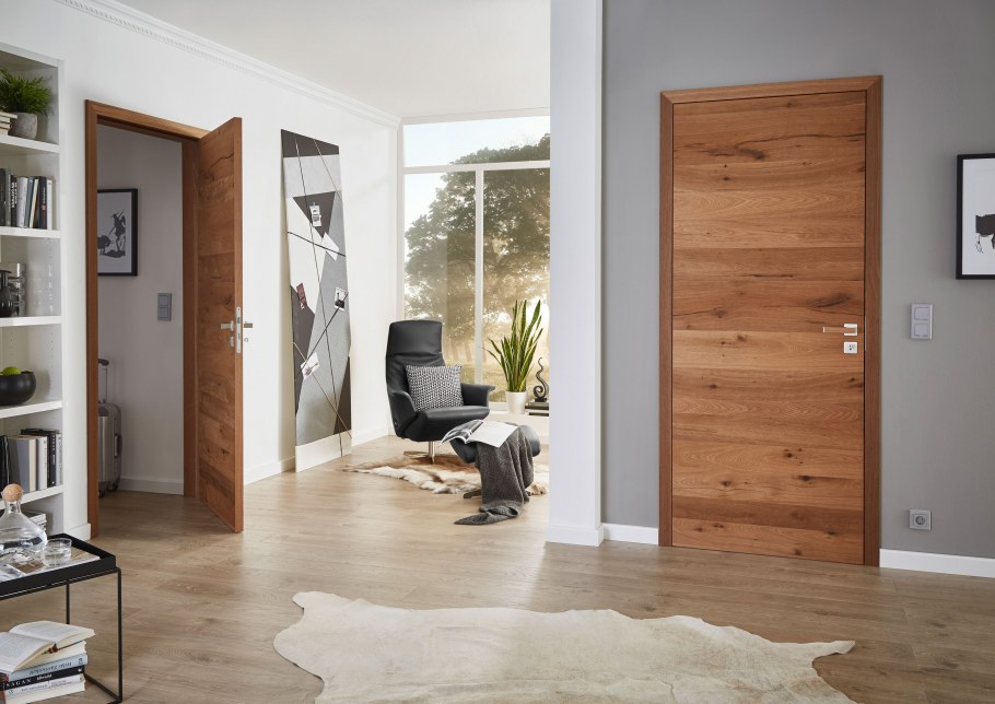 Двери современные светлое дерево