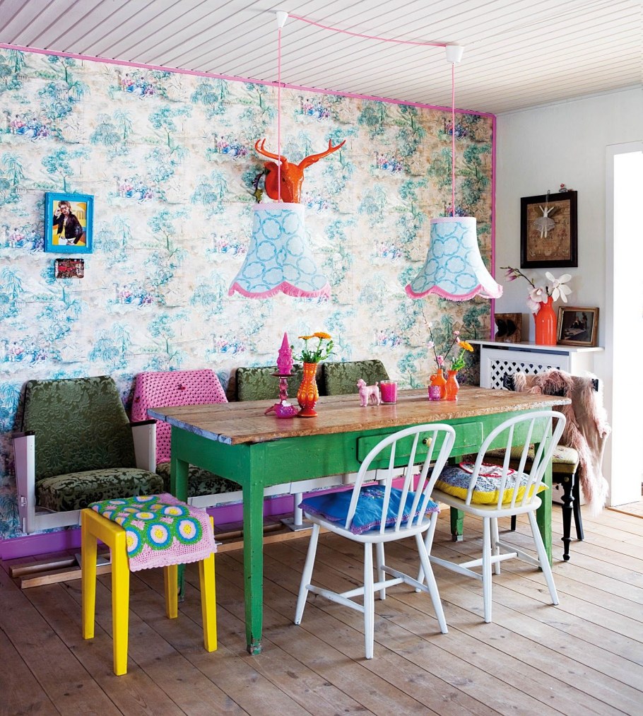 Стиль Китч в интерьере кухни