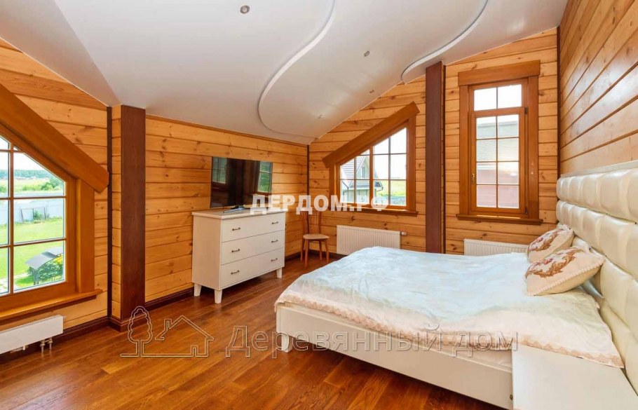 Отделка дома из бруса внутри