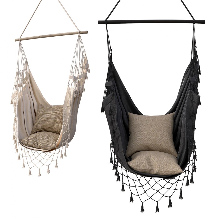 Подвесное кресло бохо