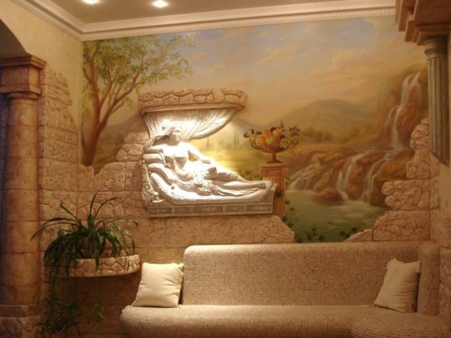 Декоративная роспись стен