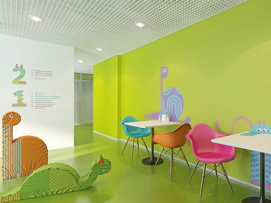 Холл в детском центре