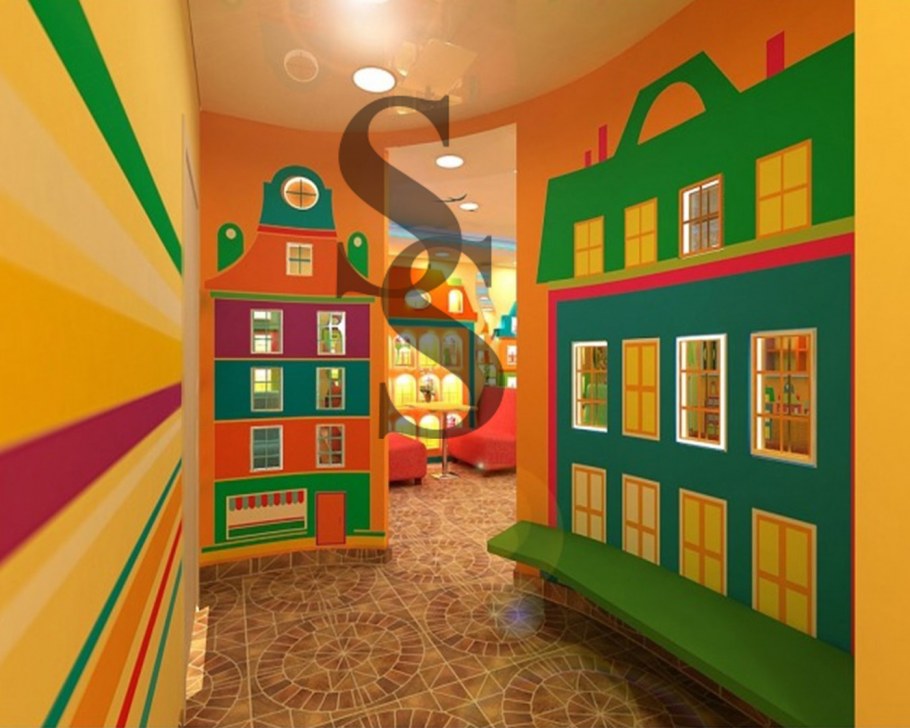 Интерьер детского центра