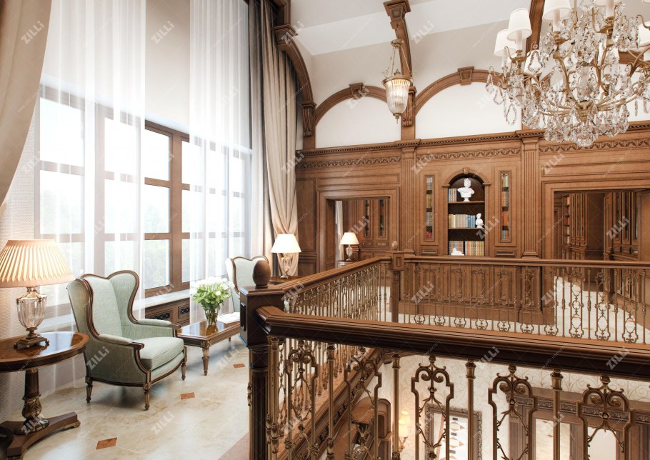 Потолок в средиземноморском стиле