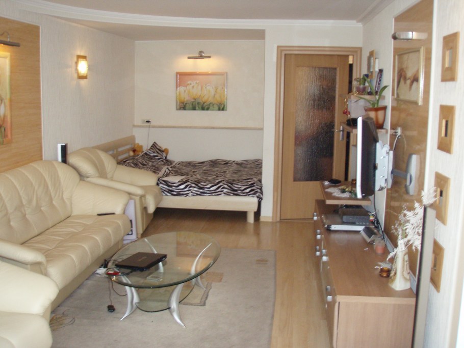 Расстановка мебели в однокомнатной квартире с нишей