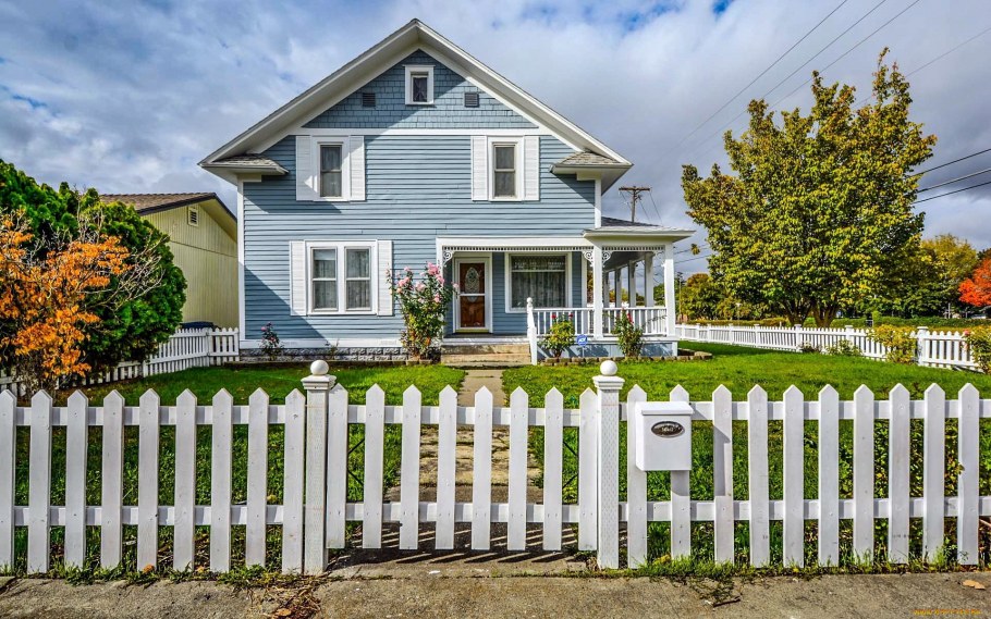 Красивые Деревенские заборы