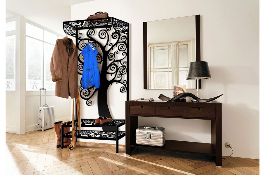 Дизайнерские вешалки в прихожую
