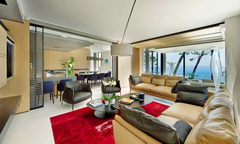 Вилла интерьер на Лазурном берегу Франции