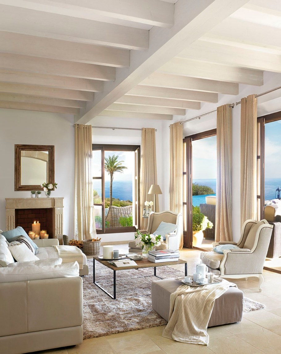 Гостиная с видом