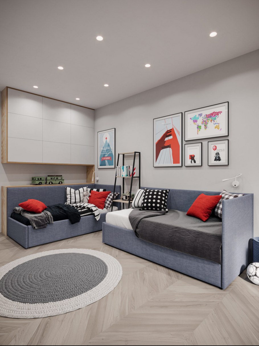 Стильная детская комната