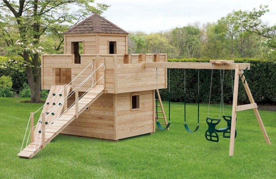 Проект детского домика для дачи