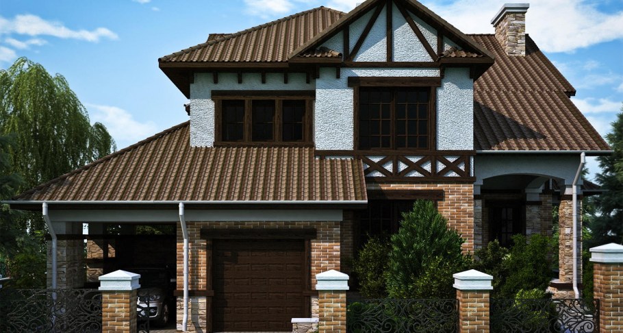 Коттедж в немецком стиле