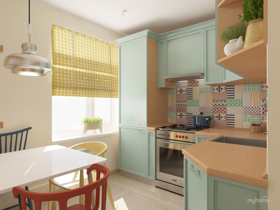 Современные маленькие кухни