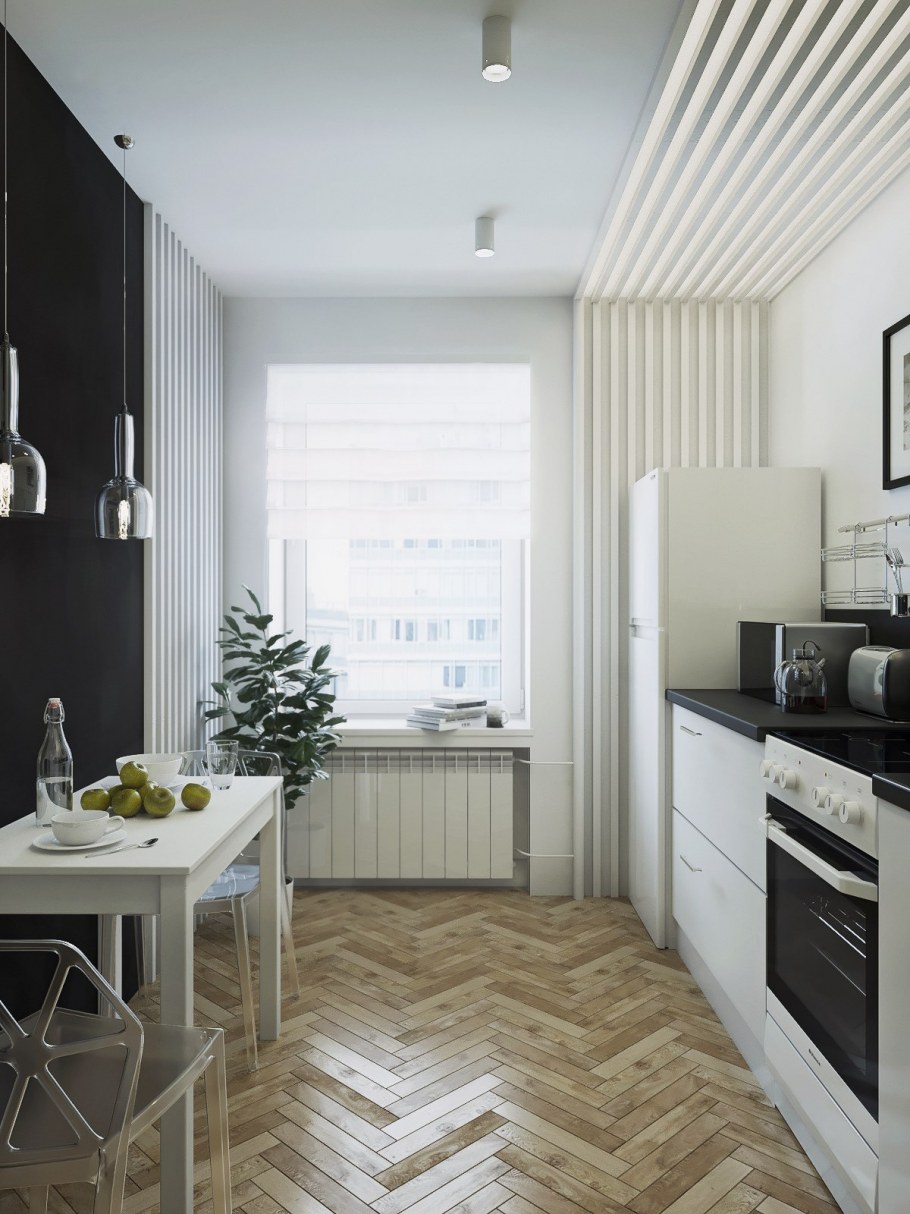 Интерьер кухни бюджетный вариант