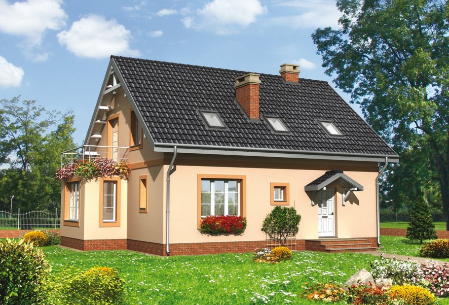 Обычный дом в России