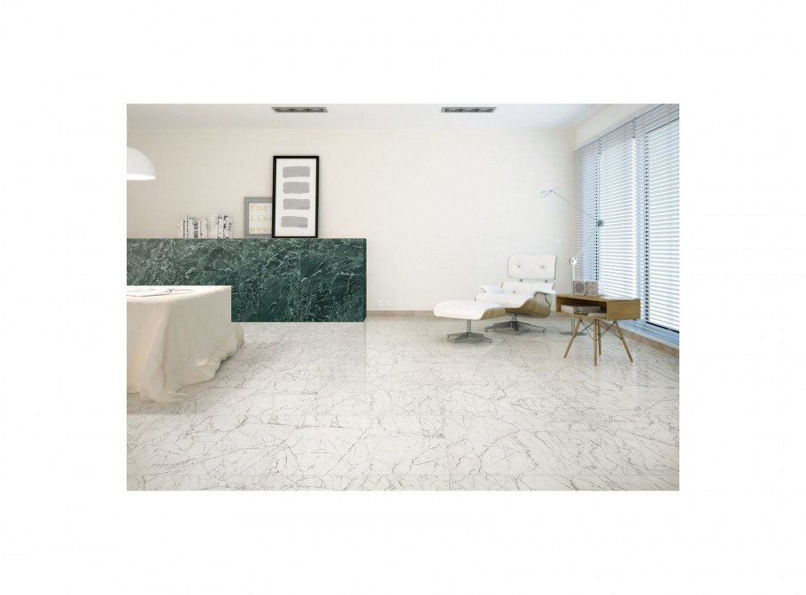 Керамогранит "Каррара" белый (600*600)