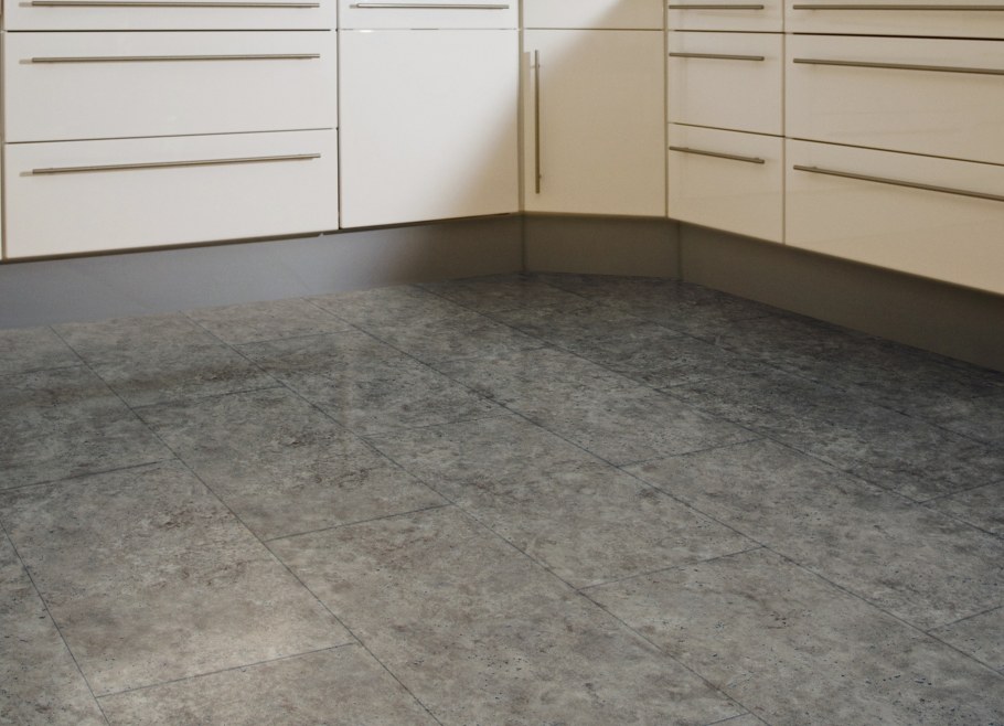 Линолеум под плитку