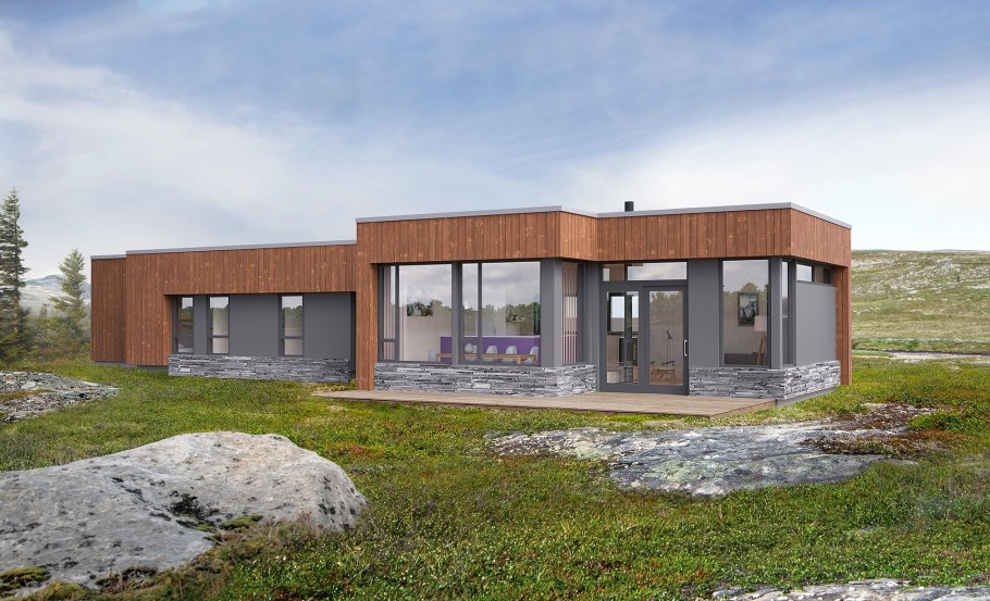 Современный дом в Норвегии