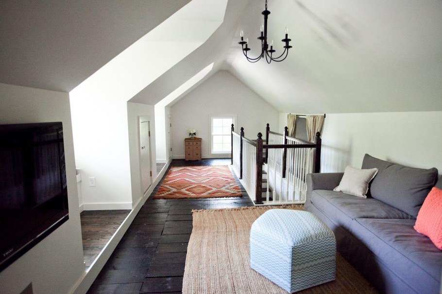 Дизайн комнаты мансардного типа