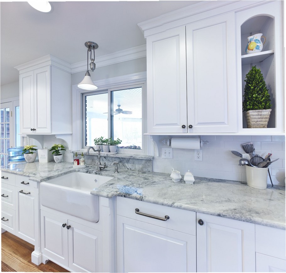 Кухни Сканди икеа белая