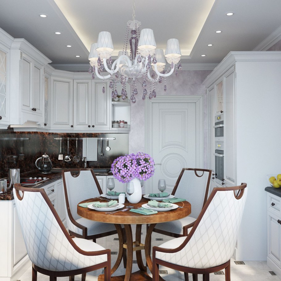 Кухня светлая Эстетика