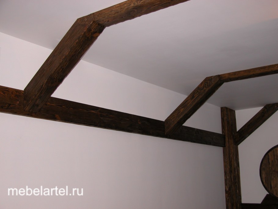 Фальшбалки из дерева