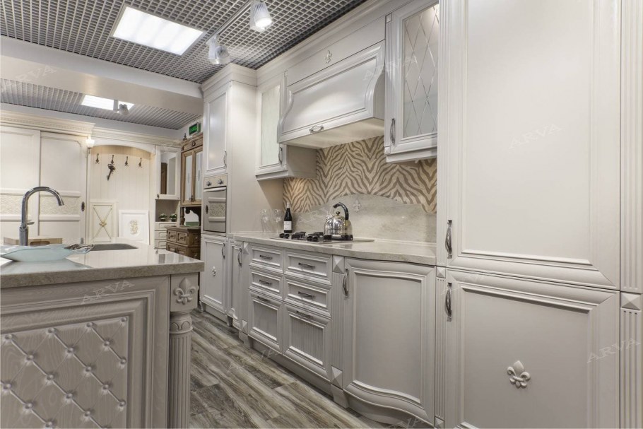 Фасад кухни МДФ С патиной