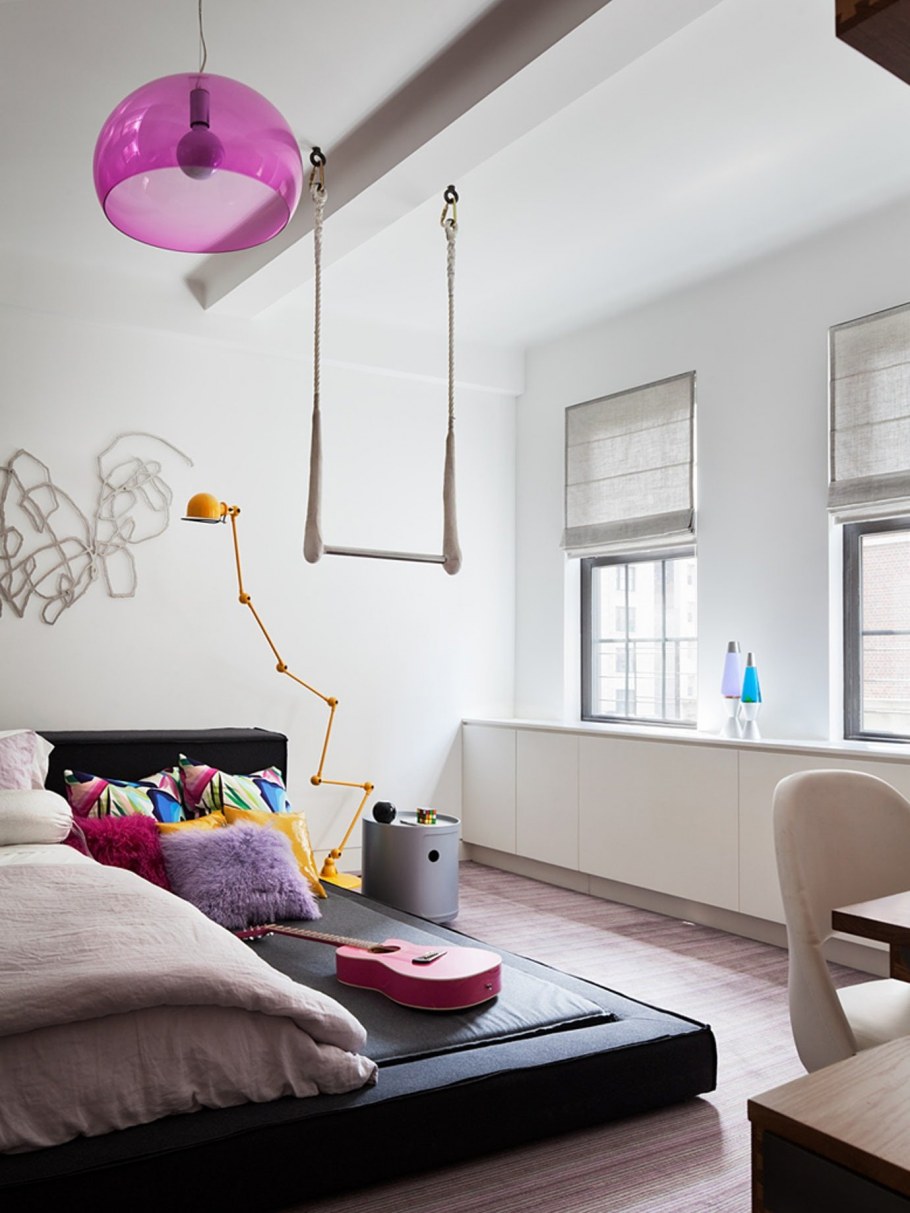 Освещение в комнате подростка