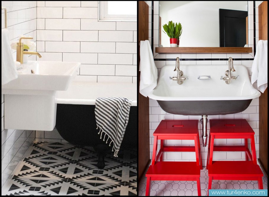 Дизайн ванной комнаты 2021 с плиткой кабанчик в итальянском стиле