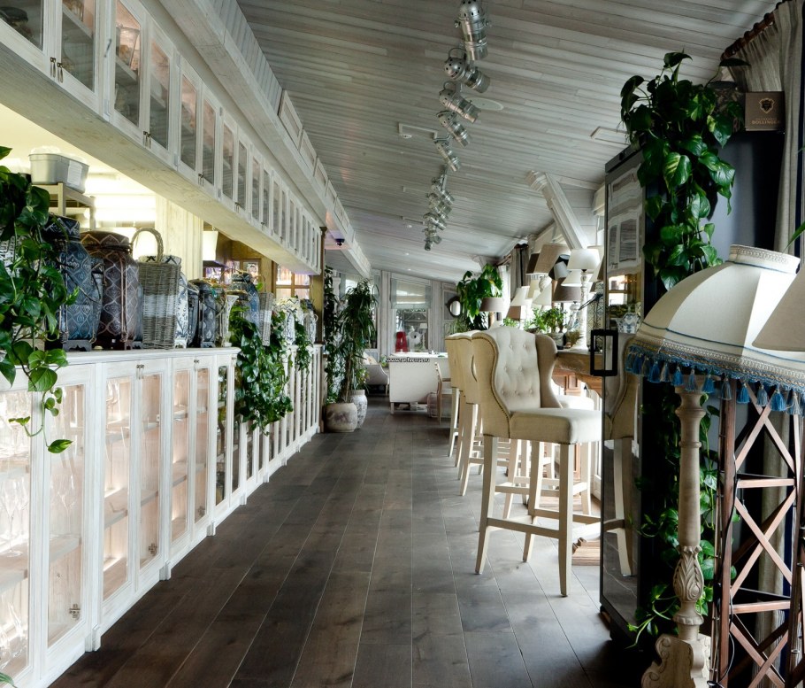 Интерьер кафе в стиле Прованс