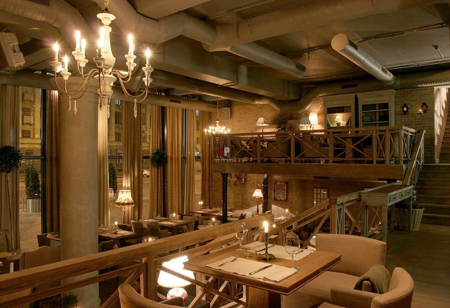 Кофейня в стиле Прованс