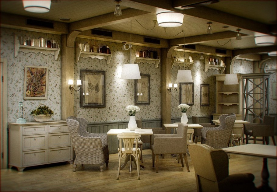 Ресторан в средиземноморском стиле