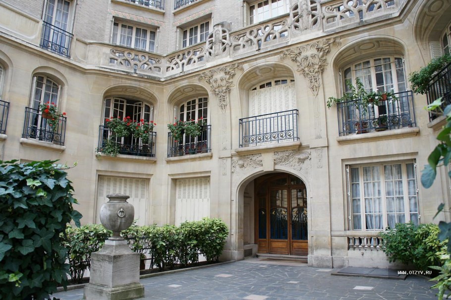 Модерн в Париже архитектура