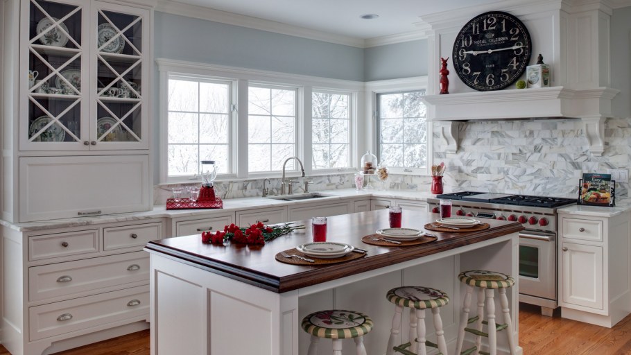 Кухня в стиле американский фармхаус