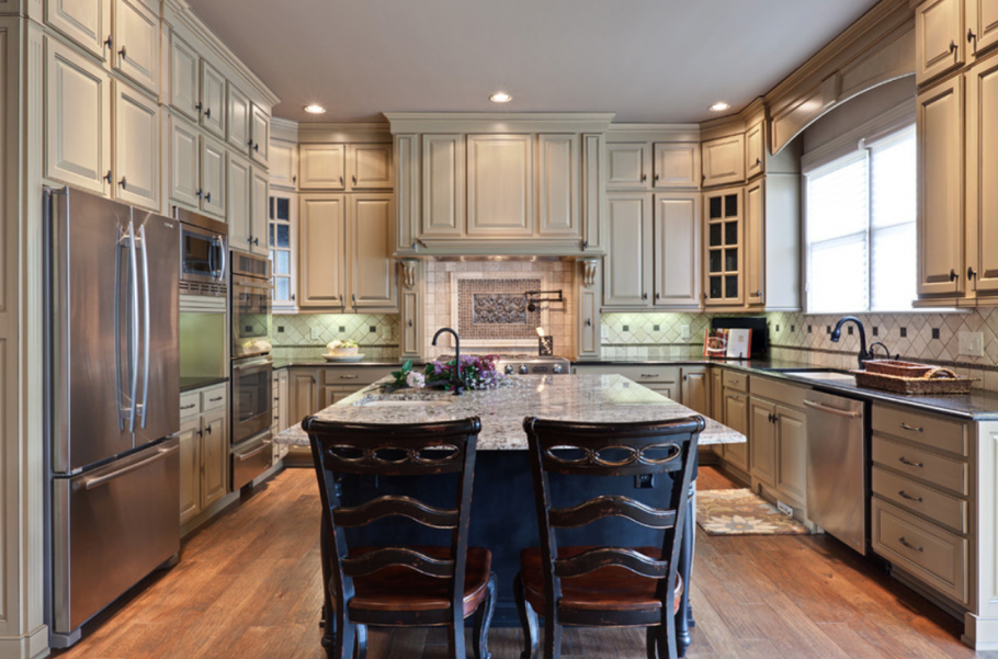 Кухня Полуостровная Неоклассика