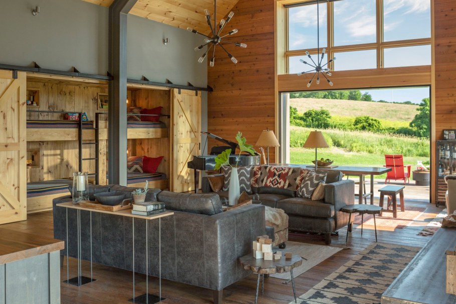 Дом в стиле барнхаус лофт