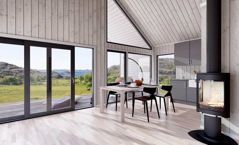 Каркасный дом в стиле лофт