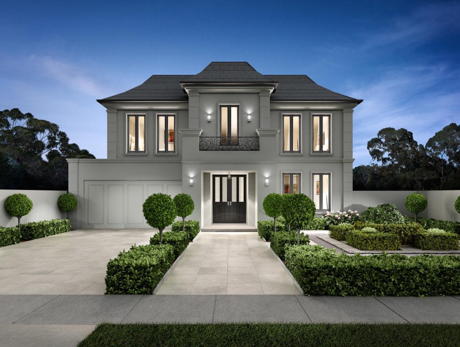 ТОПДОМ экстерьер неоклассический