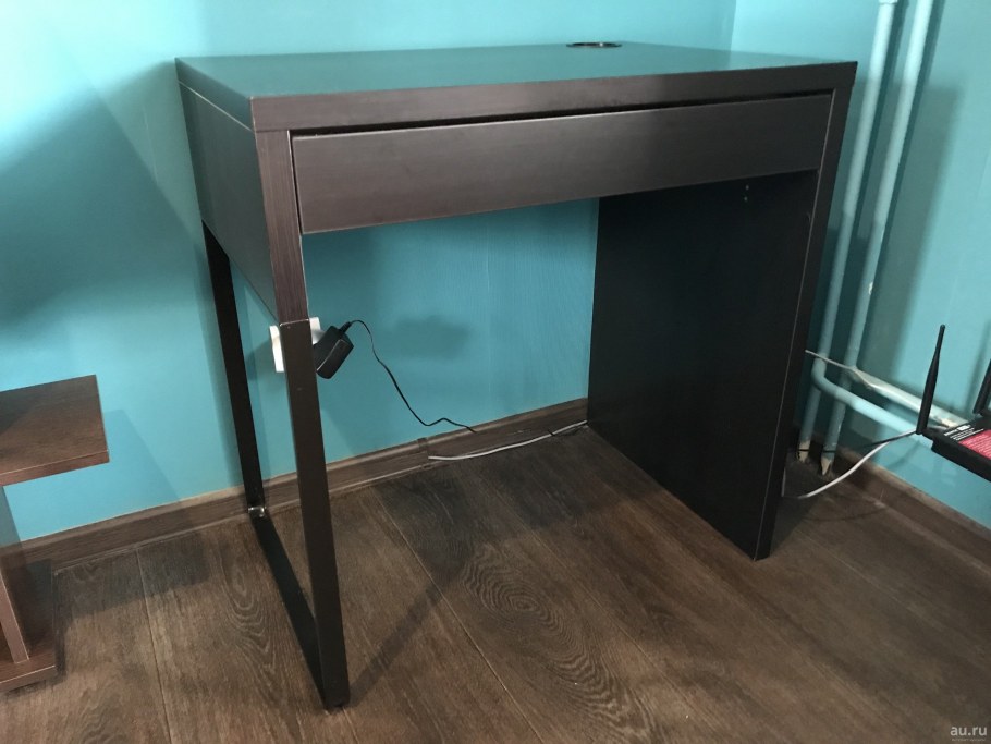 Микке письменный стол, черно-коричневый73x50 см 3 299₽