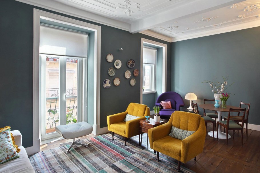 Квартира в стиле ретро