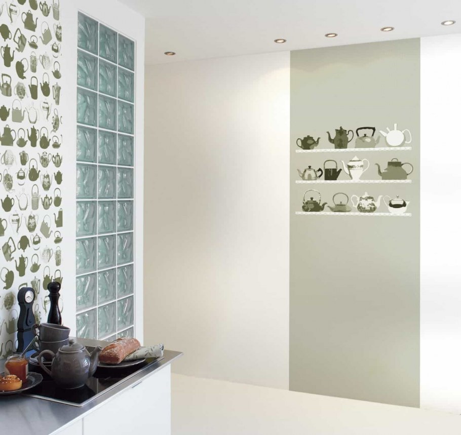 Необычные обои для кухни