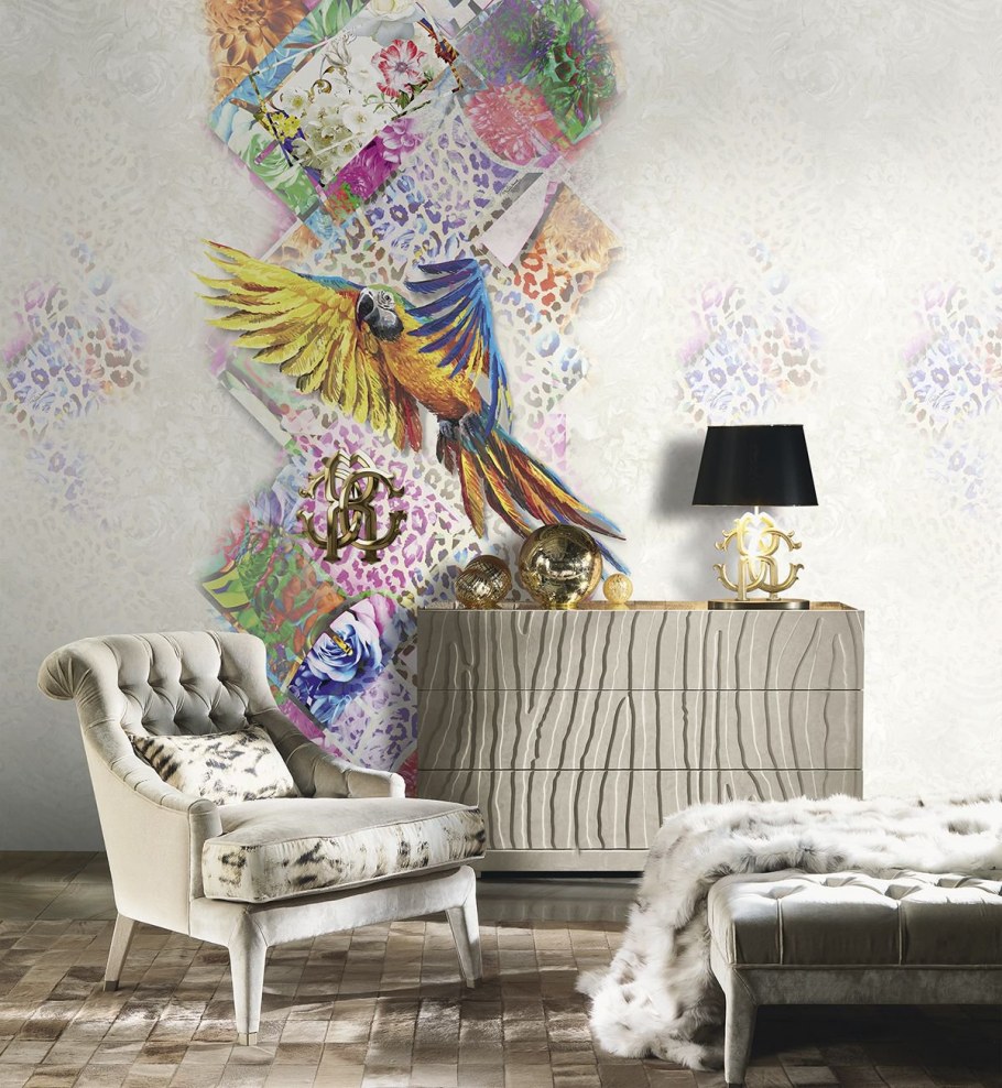 Роберто Кавалли обои панно