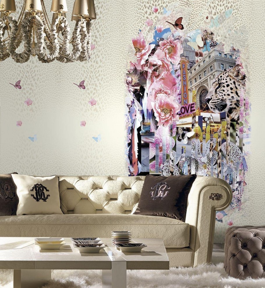 Роберто Кавалли обои панно