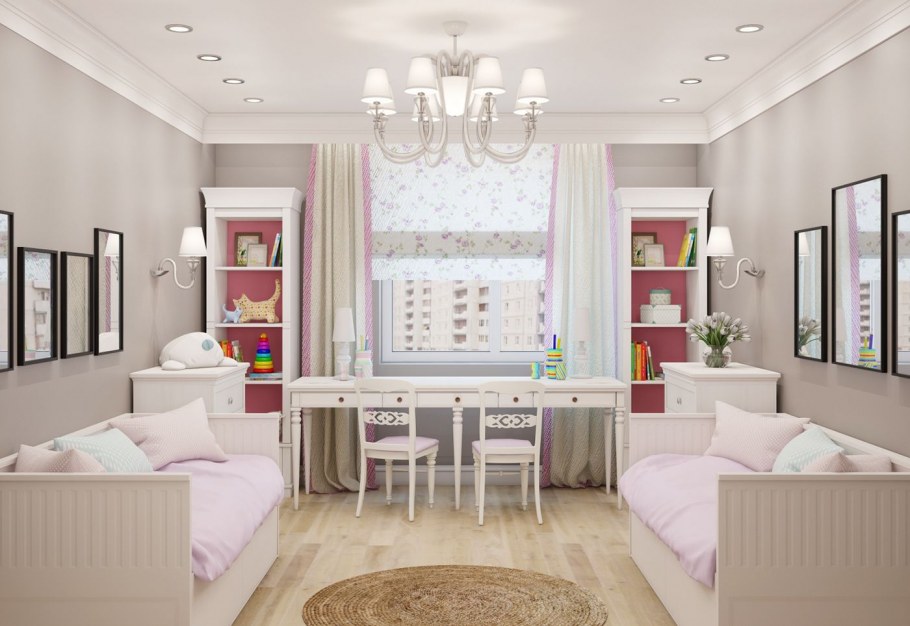 Спальня для двух девочек